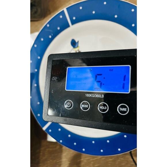 Set of 3 Today's Living 10 1/2” Christmas Snowman Blue Rim Dinner Plates Winter - Picture 10 of 10